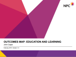 NPC outcomes map - education